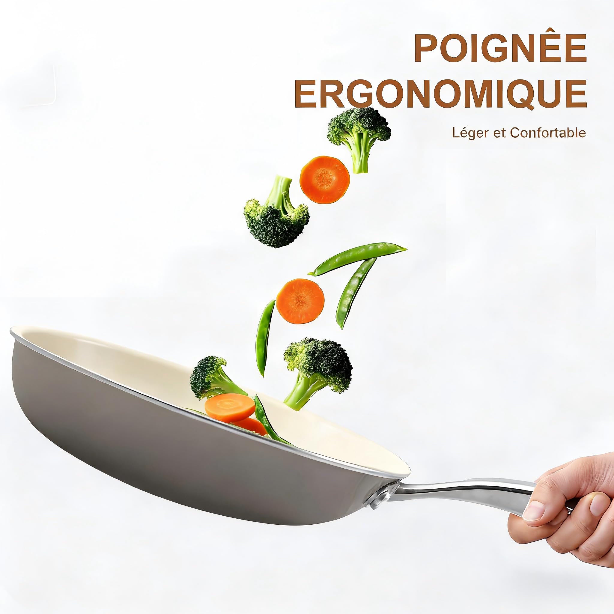 Jovire oven-safe pan ready for versatile kitchen use