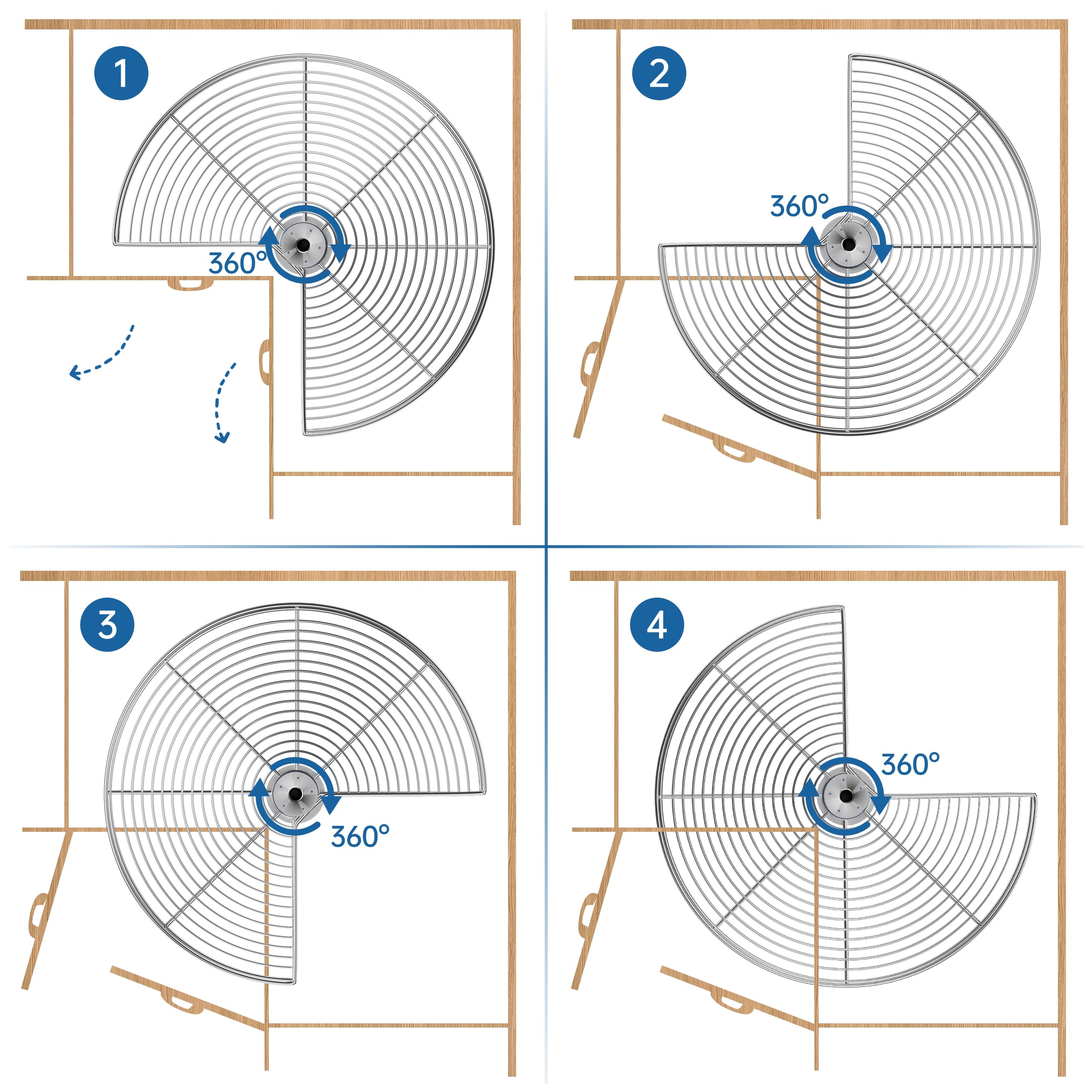 Check cabinet dimensions to ensure a proper fit