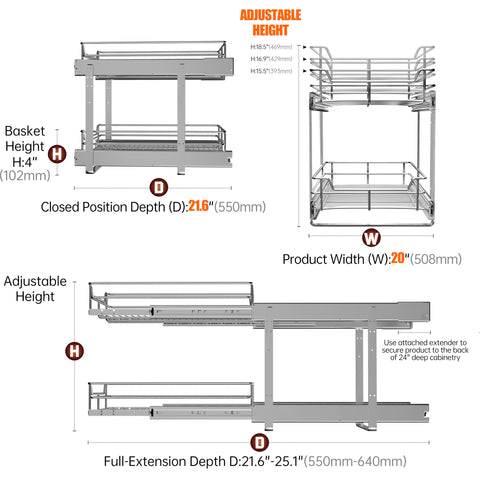 JOWBOOW easy-installation U-brackets simplify mounting