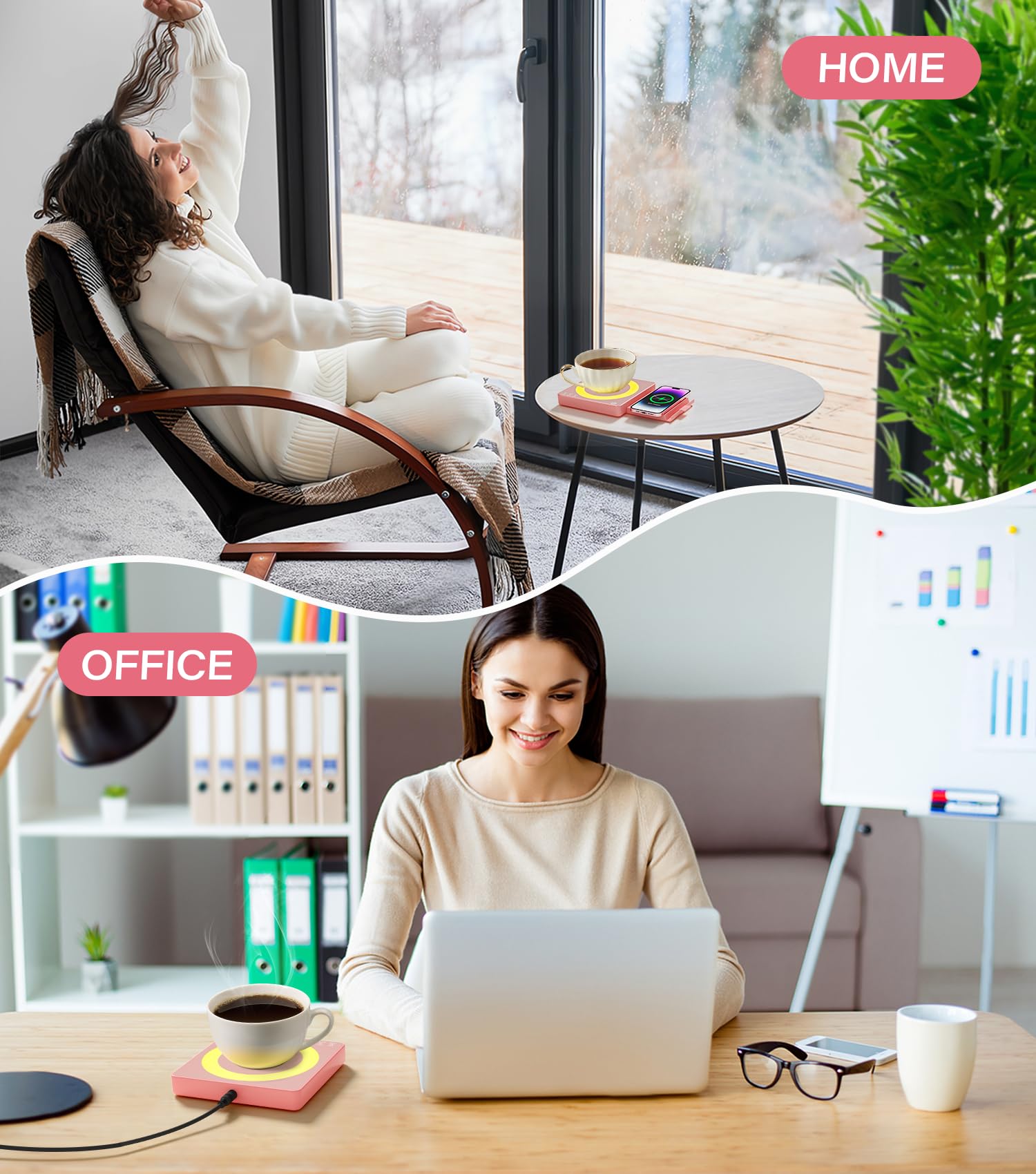 JOWHOL durable and stylish design suitable for home or office decor