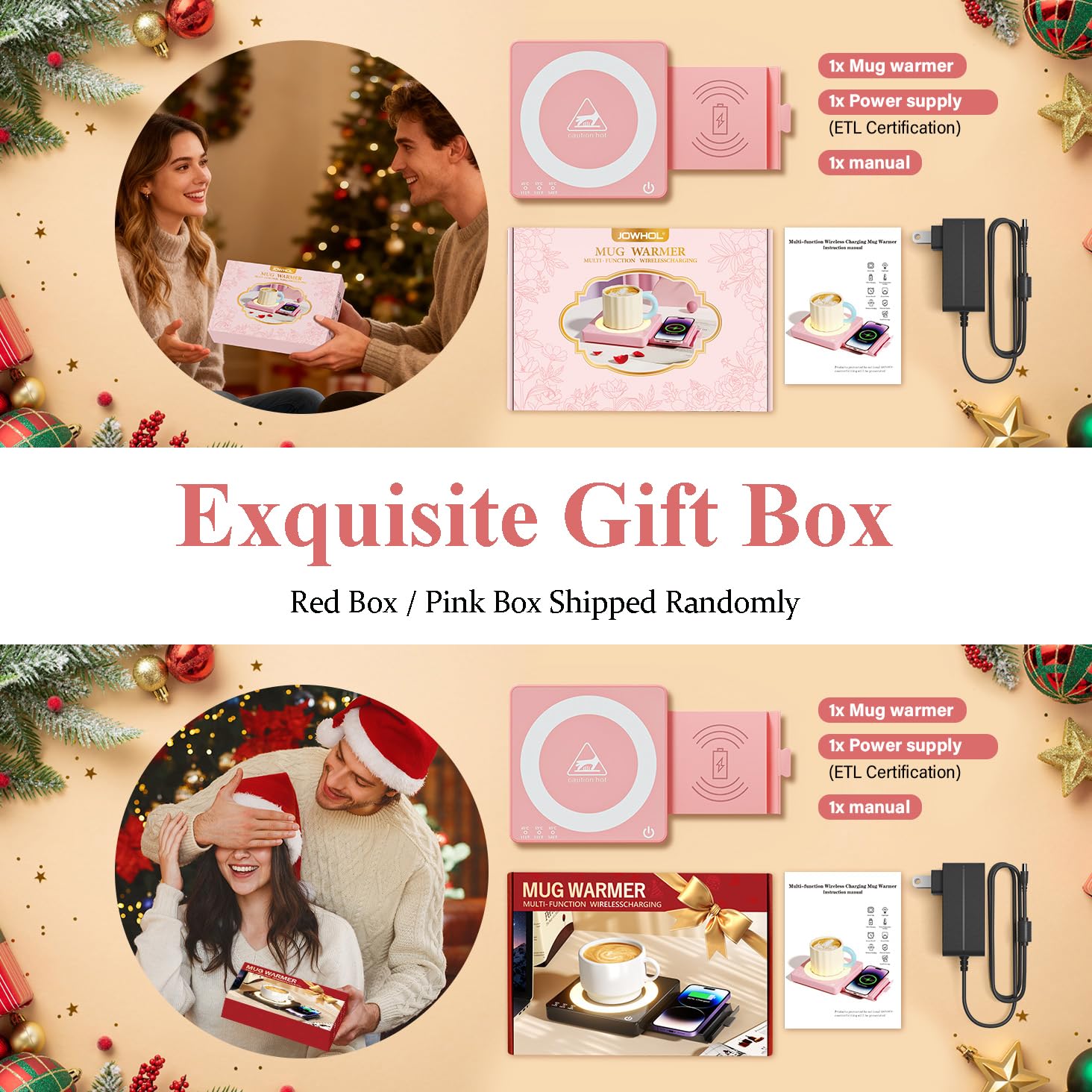 JOWHOL gift packaging presents a stylish tech gift for her on a special occasion