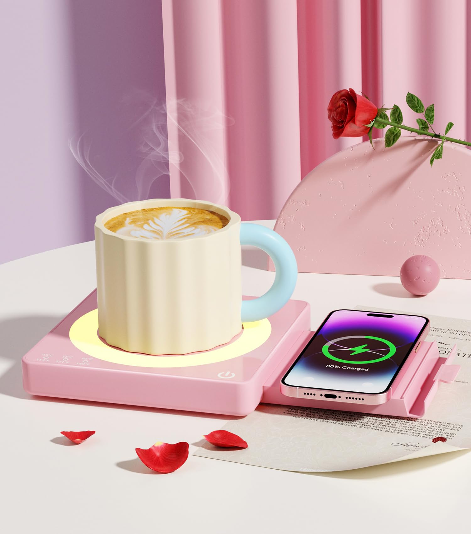 JOWHOL smooth glass surface is easy to clean after use