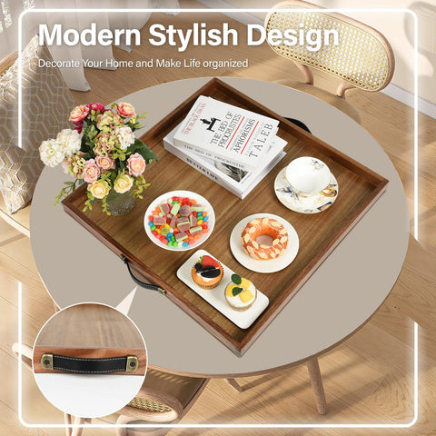 Joy&Grace natural wood grain makes each piece unique and inviting.