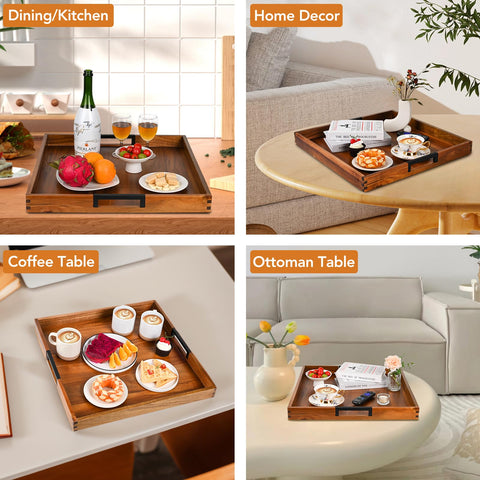 Joy&Grace acacia wood grain close-up highlighting natural warmth