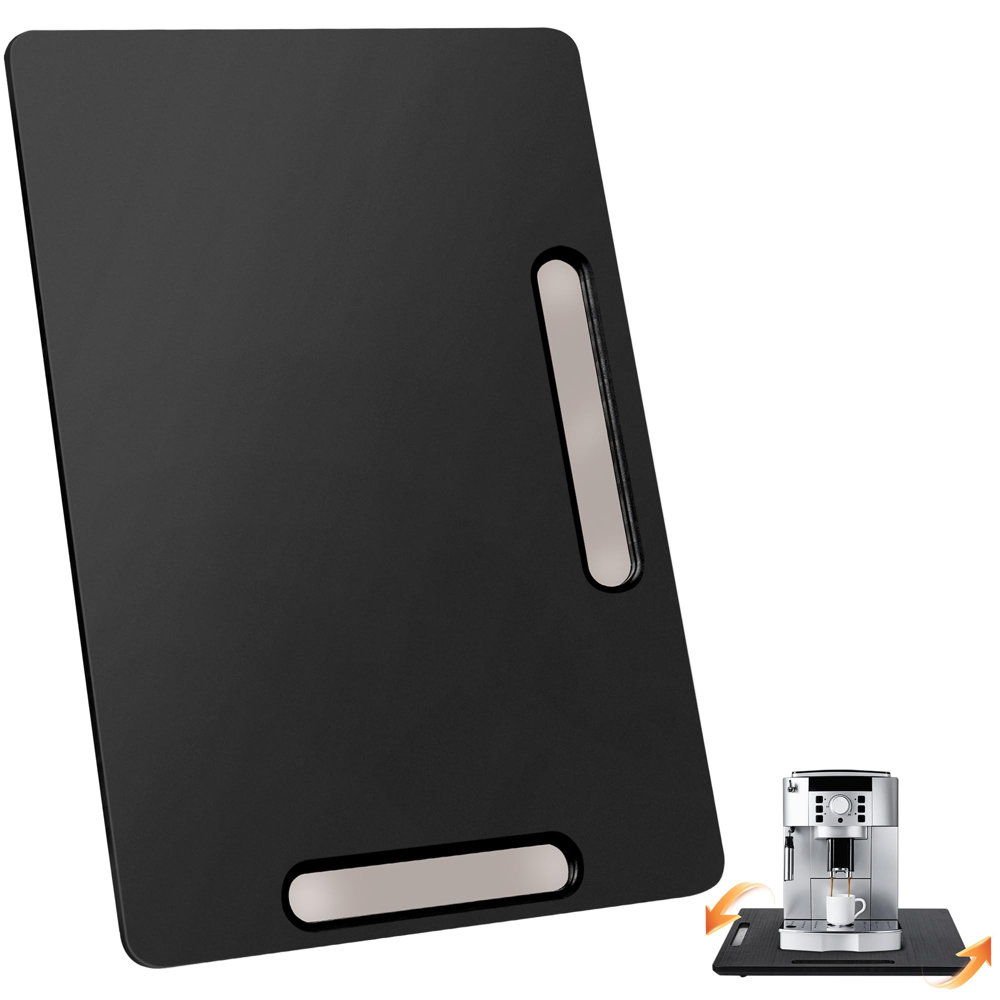 Joy&Grace appliance slider with 360° rollers for smooth countertop movement.