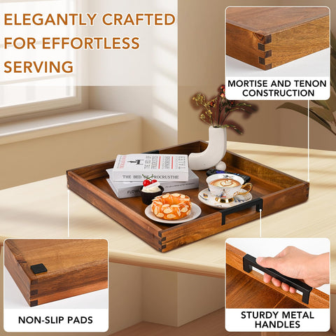 Joy&Grace breakfast-in-bed tray ready for cozy morning meals