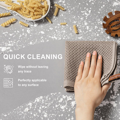 Joybest dish cloths are machine washable for easy care.