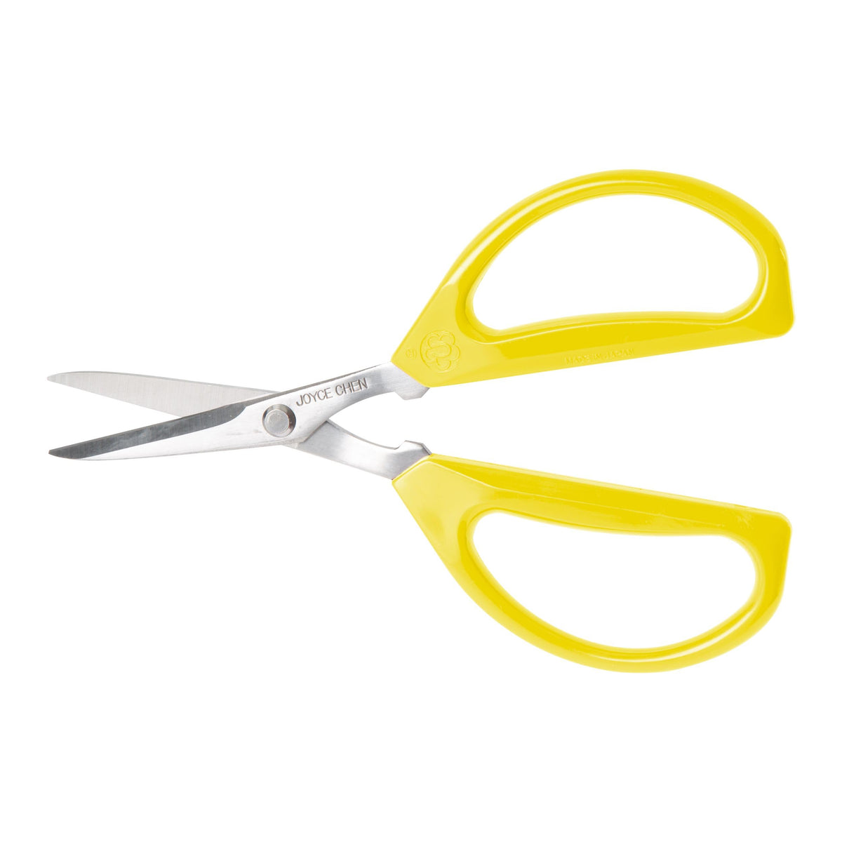 Joyce Chen Original Unlimited Scissors blade close-up highlights strong alloy blades for precise cuts.