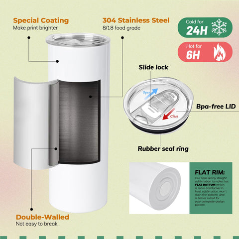 Joyclub 304 stainless steel insulated tumbler for durable performance