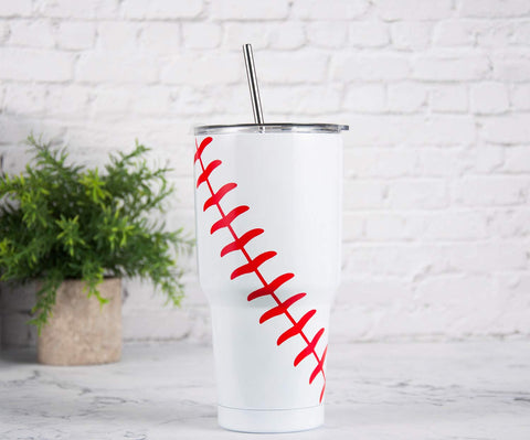 Joyclub 30oz tumbler curved straw set, easy sipping on the move.