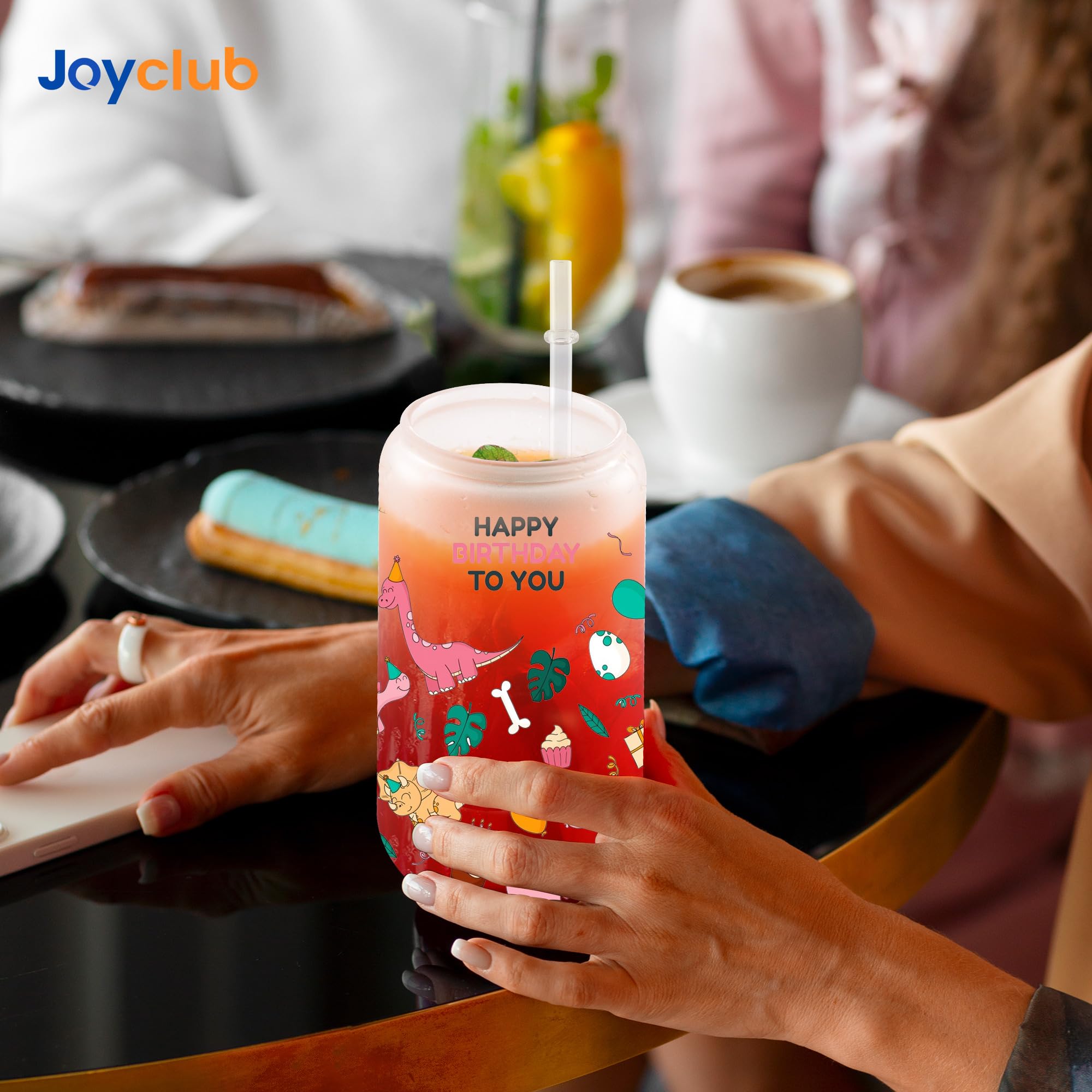 Joyclub heat-transfer-ready cups enable crisp designs with simple setup