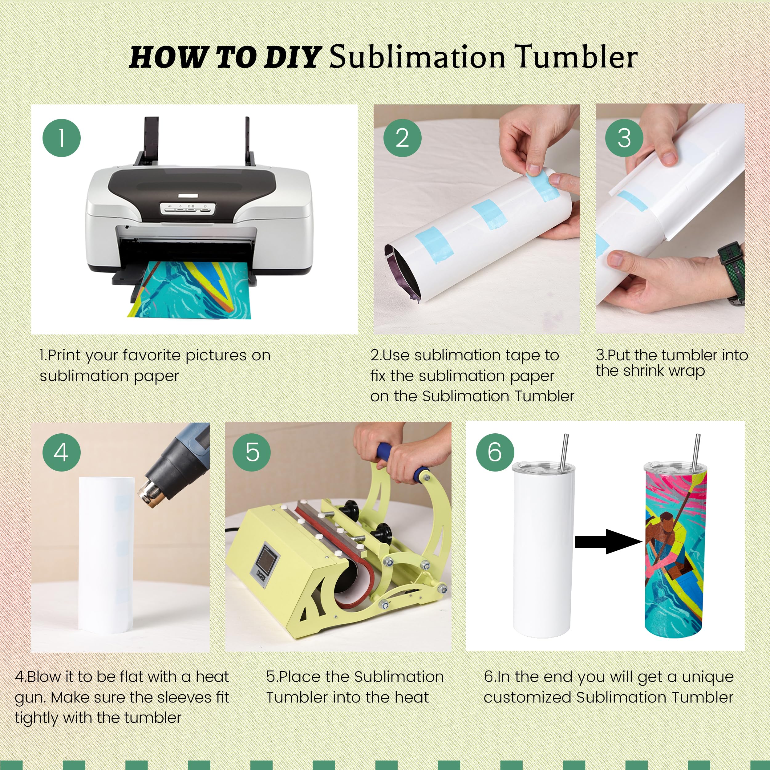 Joyclub includes 16 straws brushes and rubber bottoms for complete setup