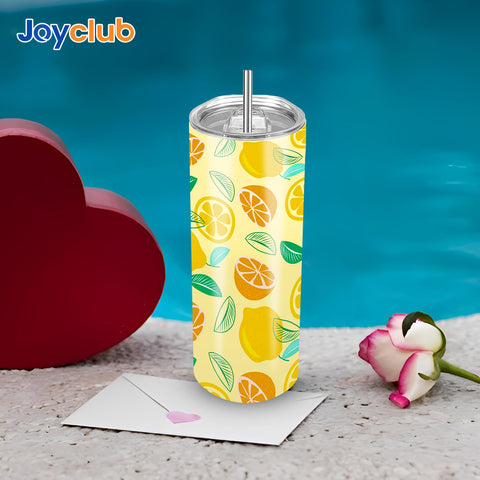 Joyclub sublimation tumbler compatible with oven or heat press sublimation