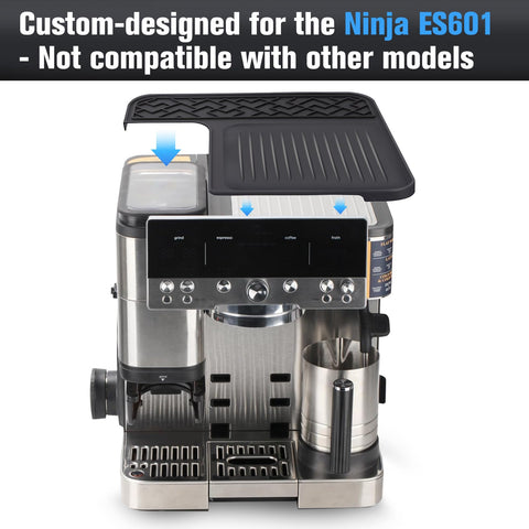 JOYCUBE espresso top mat on Ninja ES601 provides surface protection from dust and spills.