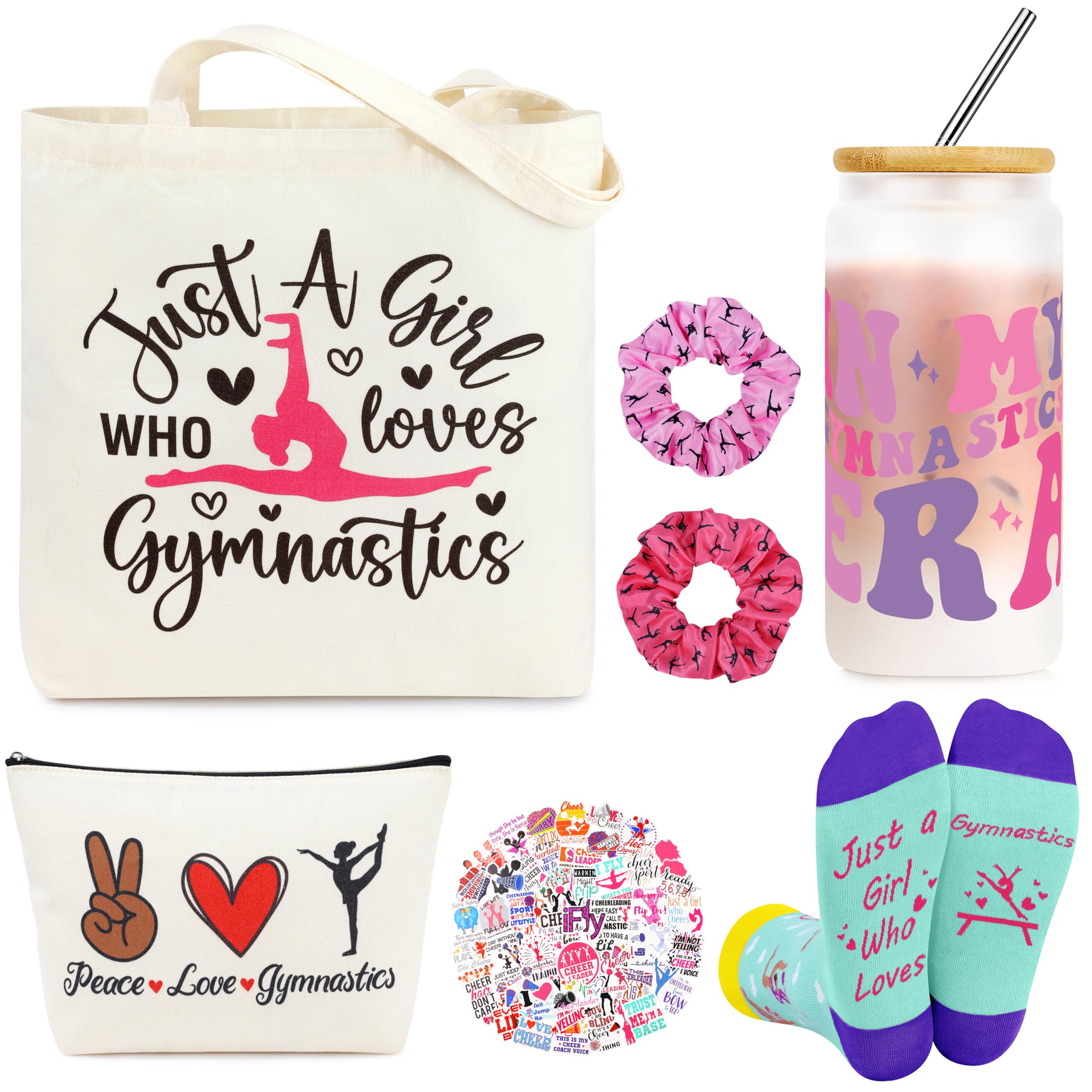 JoycuFF 16oz gymnastics glass for hydration during practice