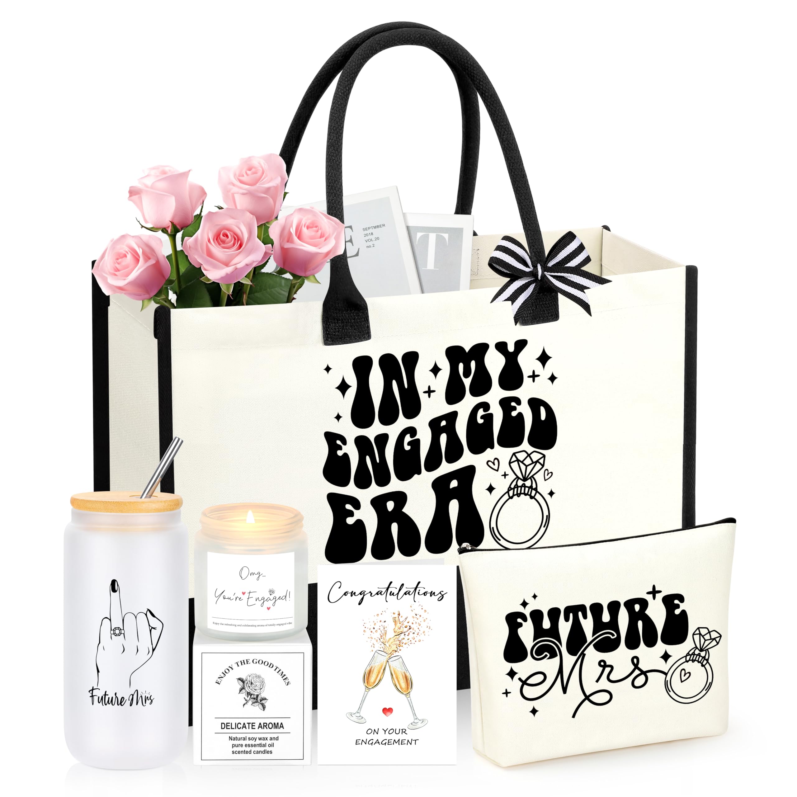 JoycuFF engagement gift basket ready-to-gift keepsake for milestone celebrations