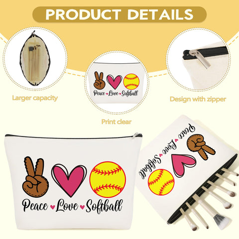 JoycuFF softball scrunchies with sporty prints for secure hair during games.