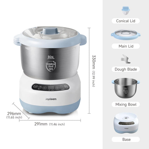 Joydeem easy-clean stainless steel bucket and knife head