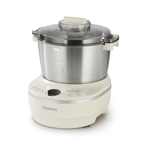 Joydeem electric dough maker top view showing compact design for home kitchens and easy setup
