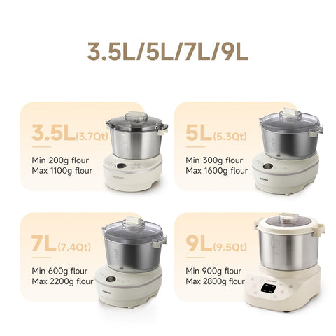 Joydeem stainless steel blade and bowl for durable and easy cleaning