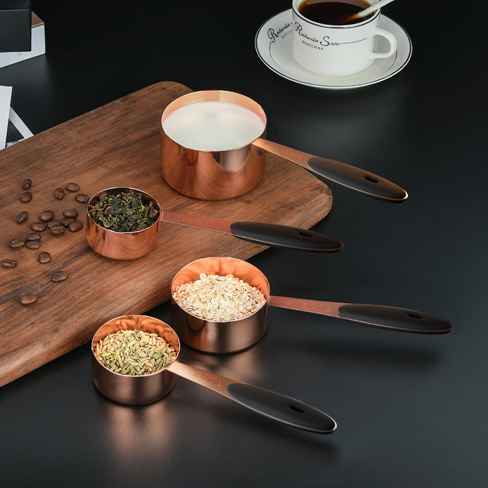 Joyhill detachable clip rings keeping cups and spoons neatly organized