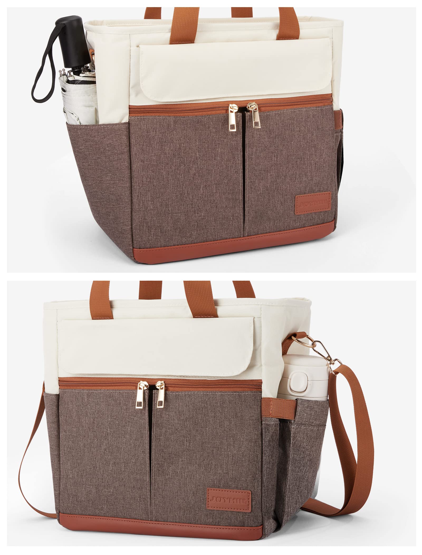 Joyhill lunch bag shows 16.2 L capacity for meals and drinks.