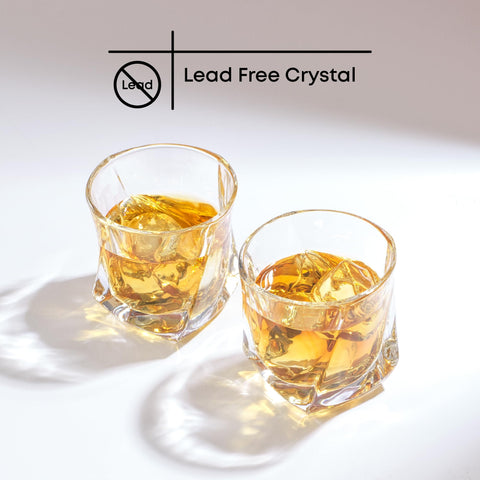 JoyJolt Aurora two-pack display is convenient for entertaining guests.