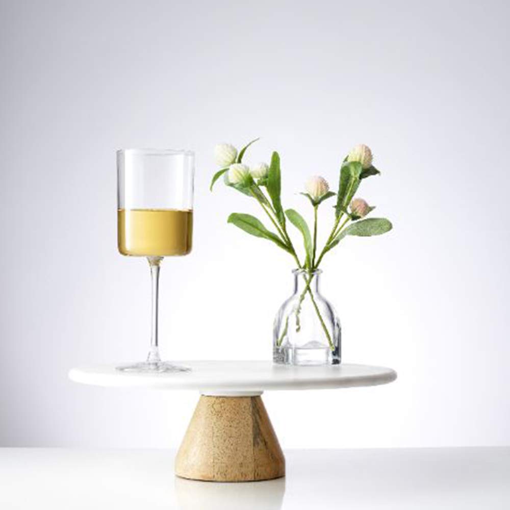 JoyJolt Claire two-pack is dishwasher safe for easy entertaining