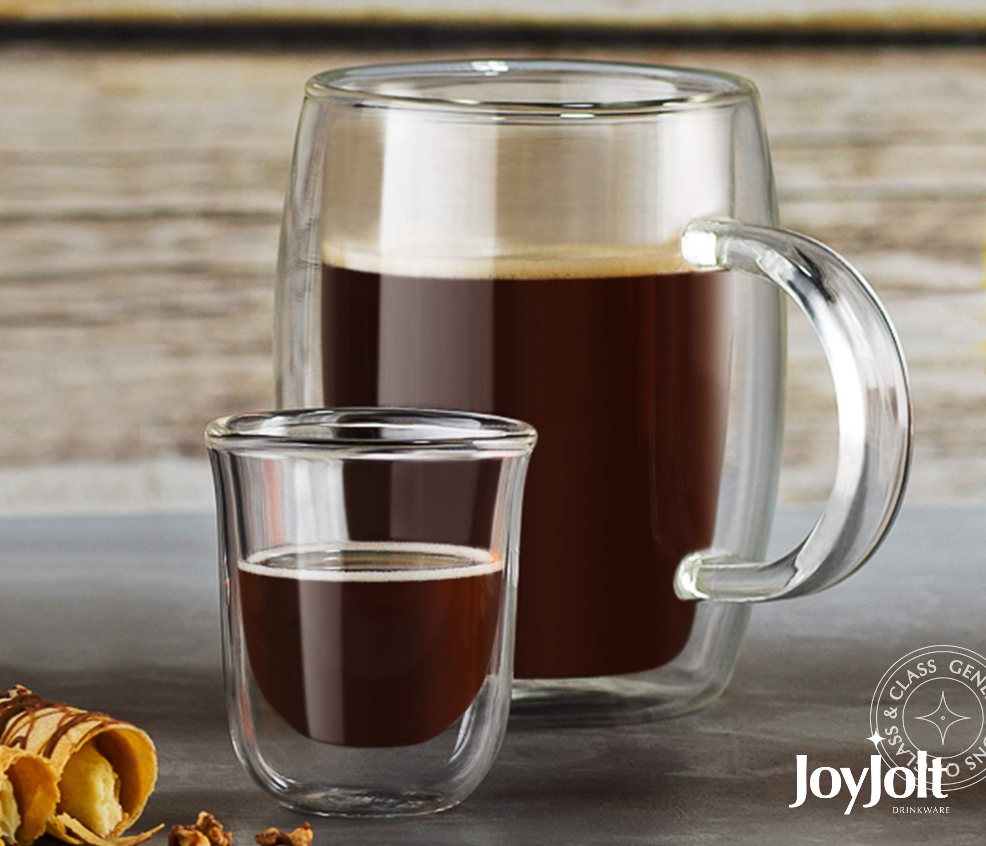 JoyJolt Javaah elegant serving idea for parties and shots