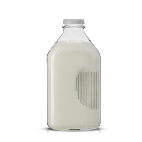 JoyJolt versatile glass bottles for milk, juice or water