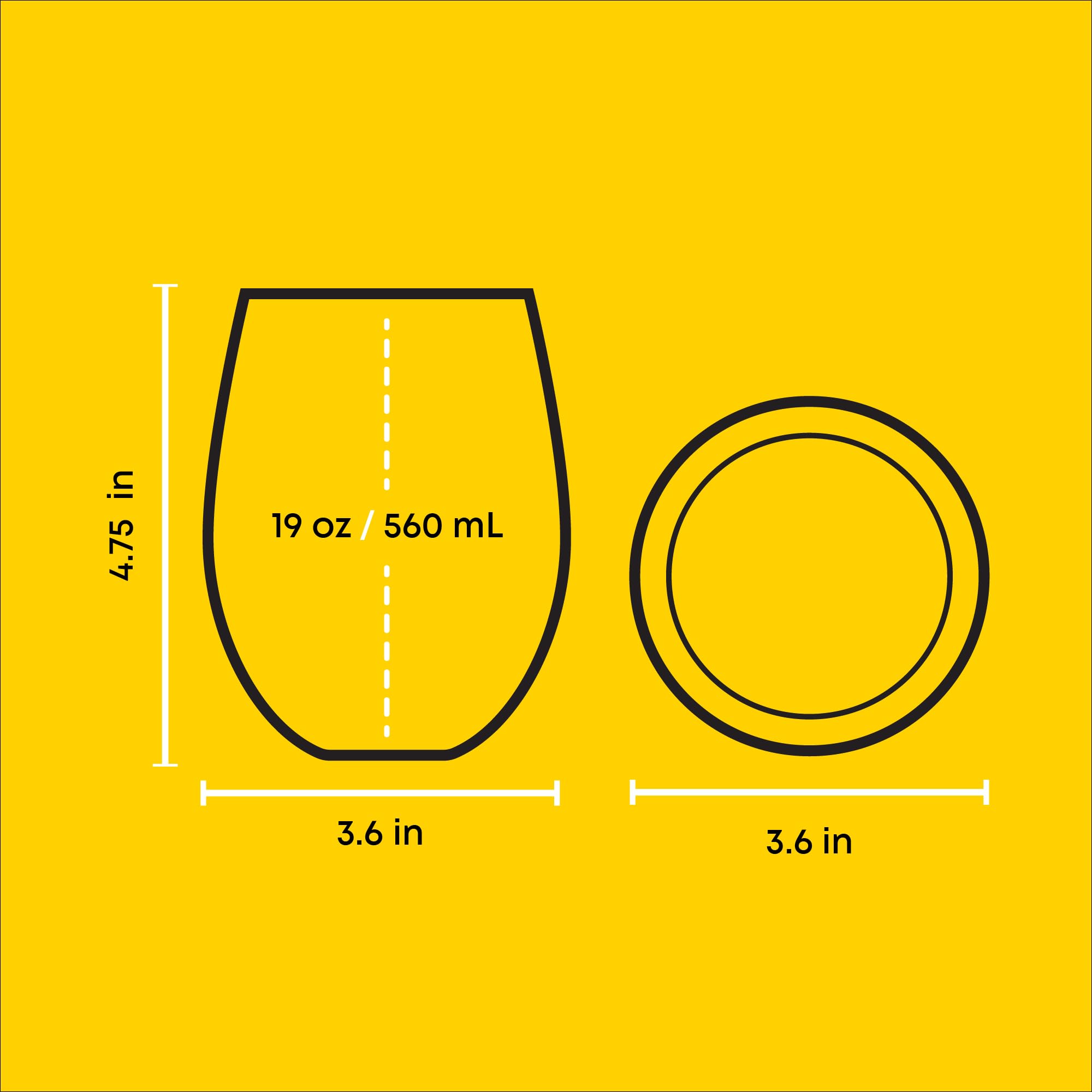 JoyJolt Spidey-Sense glass with red-to-clear gradient base adds dynamic color