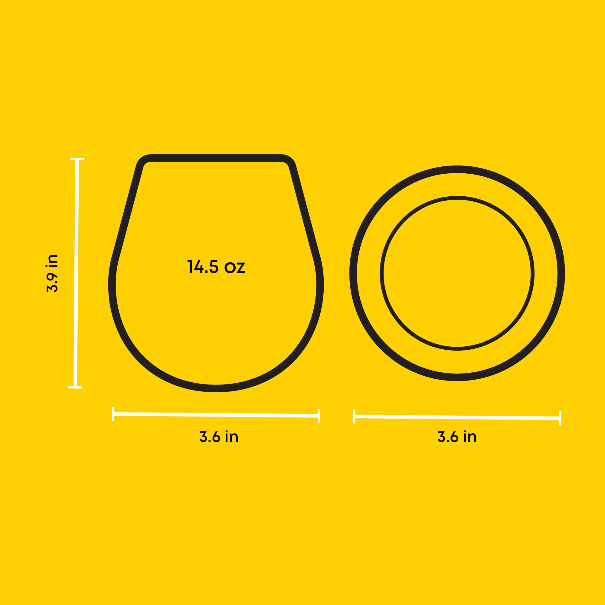 JoyJolt Spirits stemless glass features elegant-sophistication design for refined table presentation.