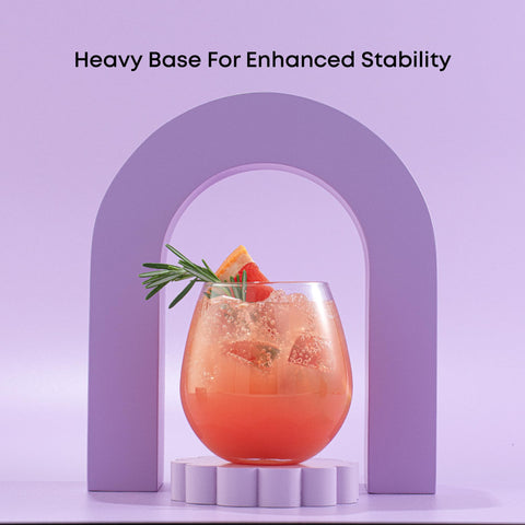 JoyJolt Spirits shatter-resistant glass blends durability with everyday use.
