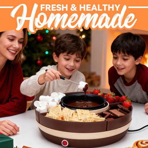 JoyMech fondue set makes a gift for housewarmings or weddings