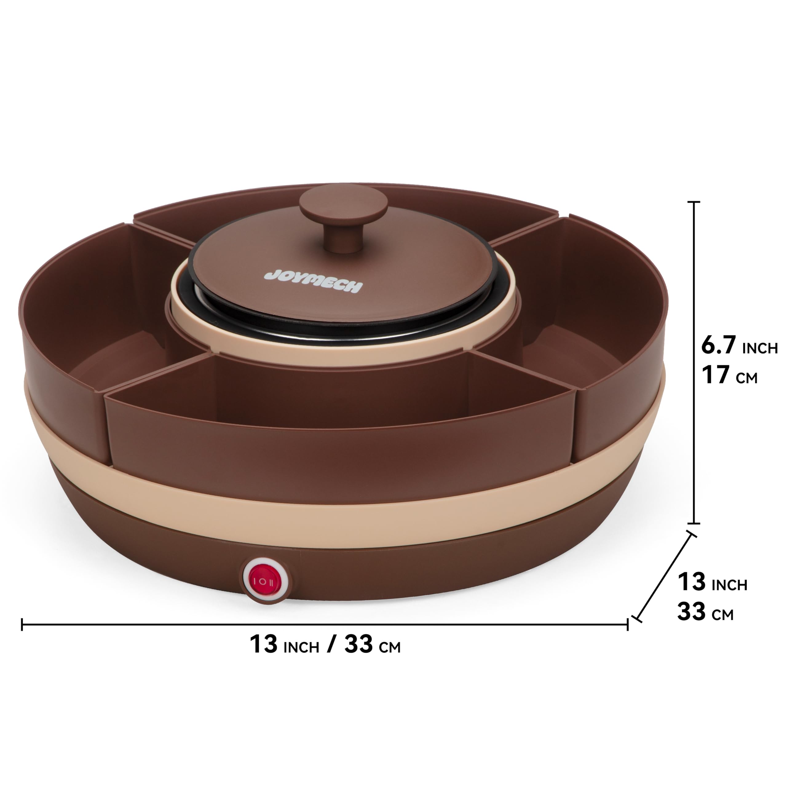 JoyMech dessert fondue and hot chocolate maker offers warm, interactive moments