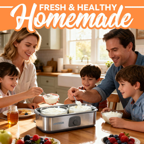 JoyMech Yogurt Maker built with food-grade materials for safe yogurt making.