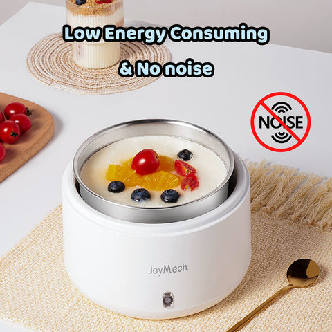JoyMech stainless steel container, durable and food-grade for safe yogurt making.