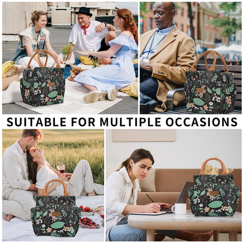 Joymee lunch bag suits office meals and weekend picnics alike
