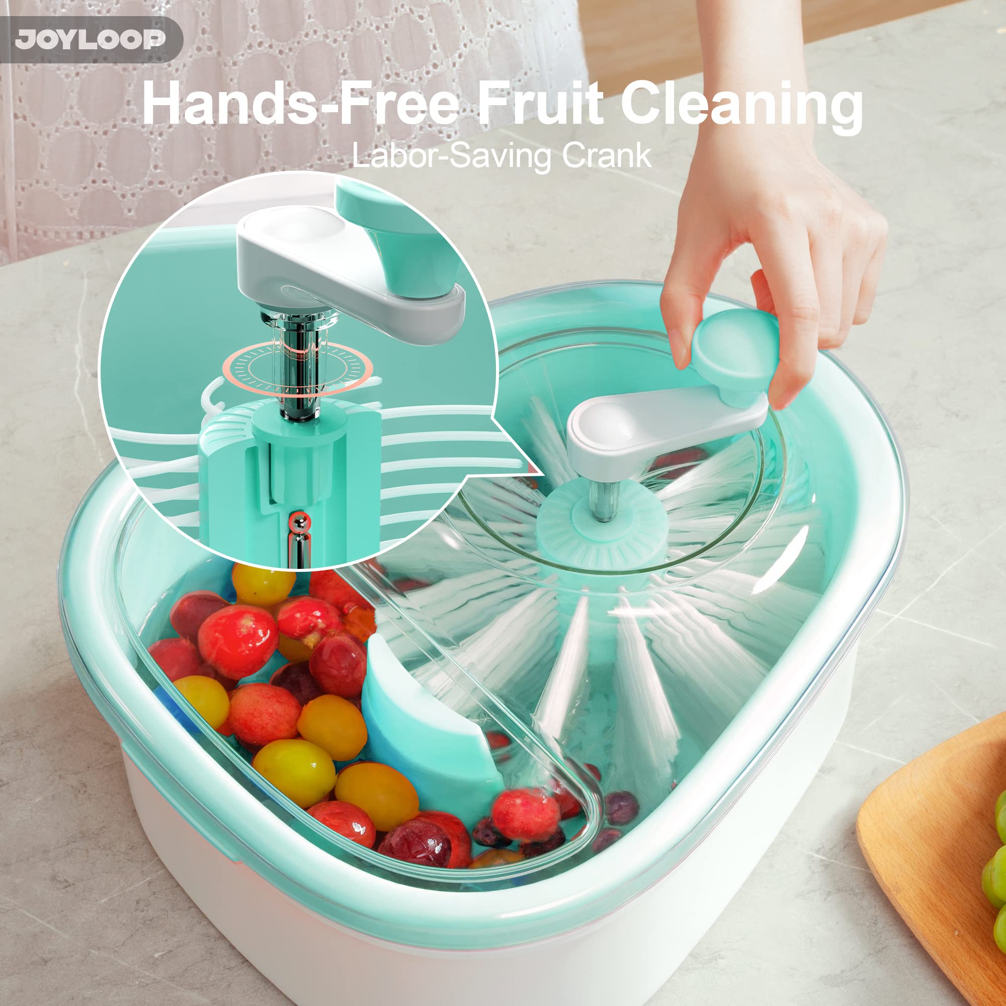 JOYMOOP JOYLOOP 720 degree cleaning for thorough wash