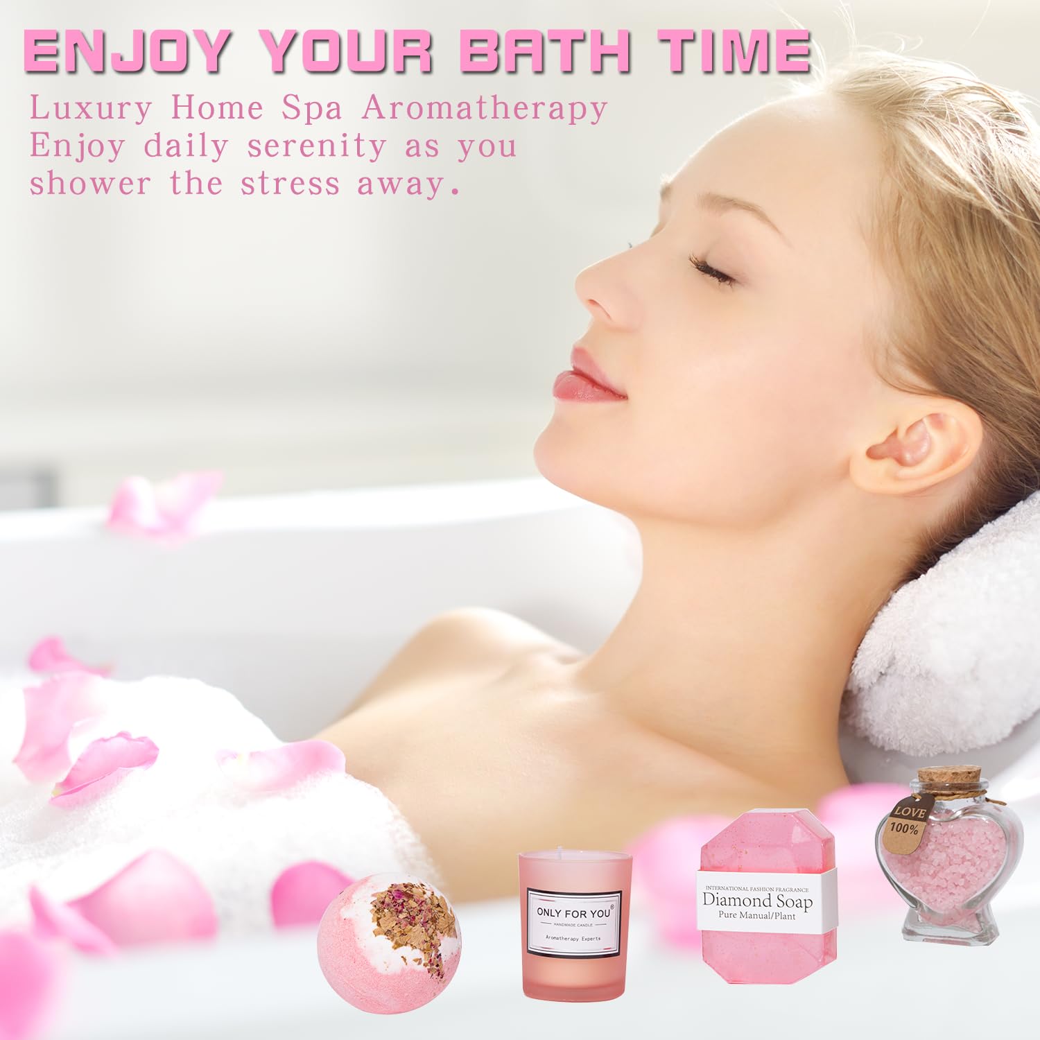 JOYOFUN Manual Diamond Soap offers gentle cleansing