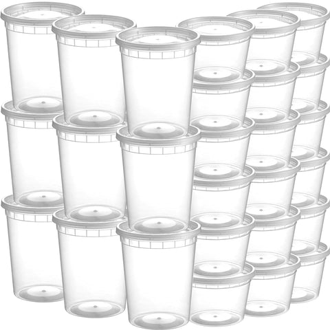 JoyServe BPA-free deli containers withstand hot and cold storage.