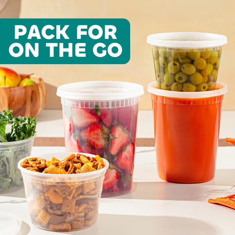 JoyServe microwave-safe containers, remove lid before reheating.