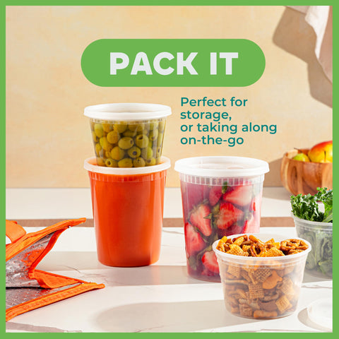 JoyServe dishwasher-safe containers for easy cleanup after meals