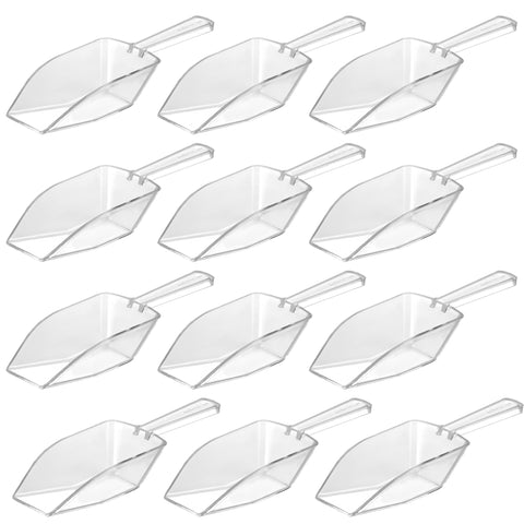 JoyServe easy-clean clear scoop ready for quick rinsing between tasks