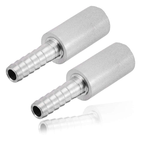 JoyTube stainless steel aeration stone 0.5 micron diffuser for fine bubbles in home brewing