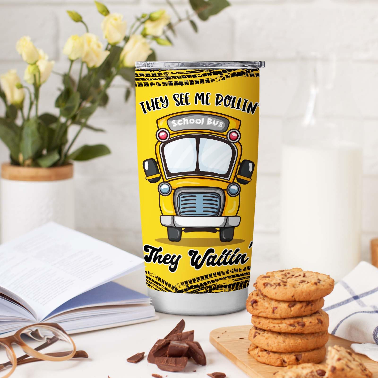 Joytumbler back-to-school theme suits students, staff, and retirees