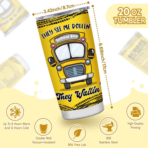 Joytumbler 20oz fits most cup holders for easy transit