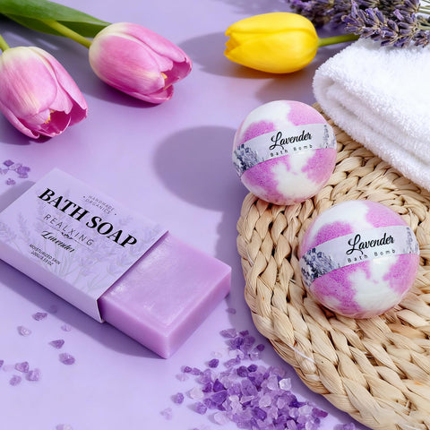 Joyvella relaxing spa gifts basket home moment for slow-down and relaxation