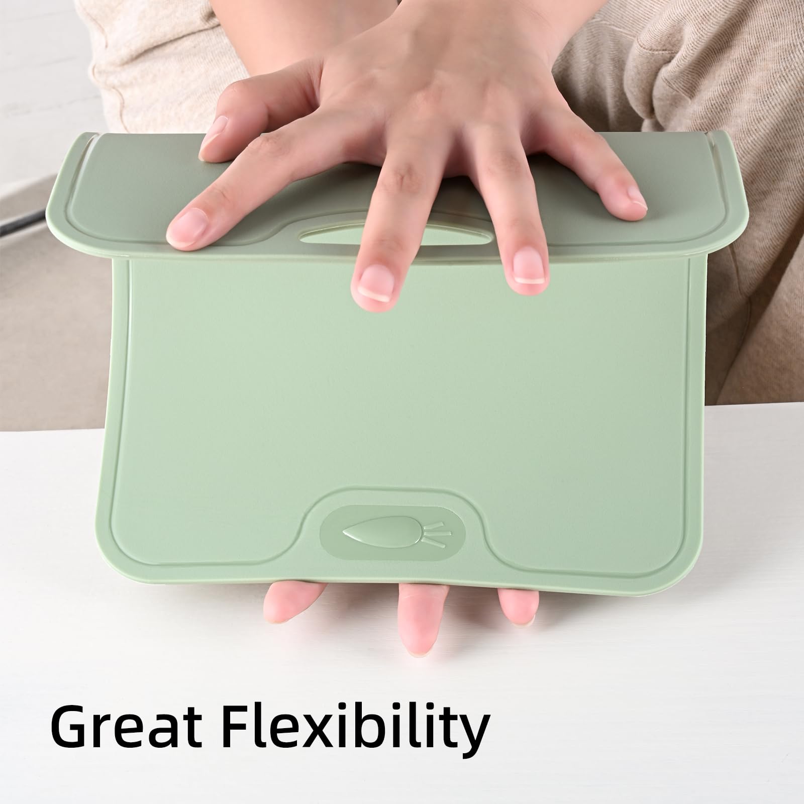 JOYZAN TPU cutting boards are dishwasher safe for quick cleanup