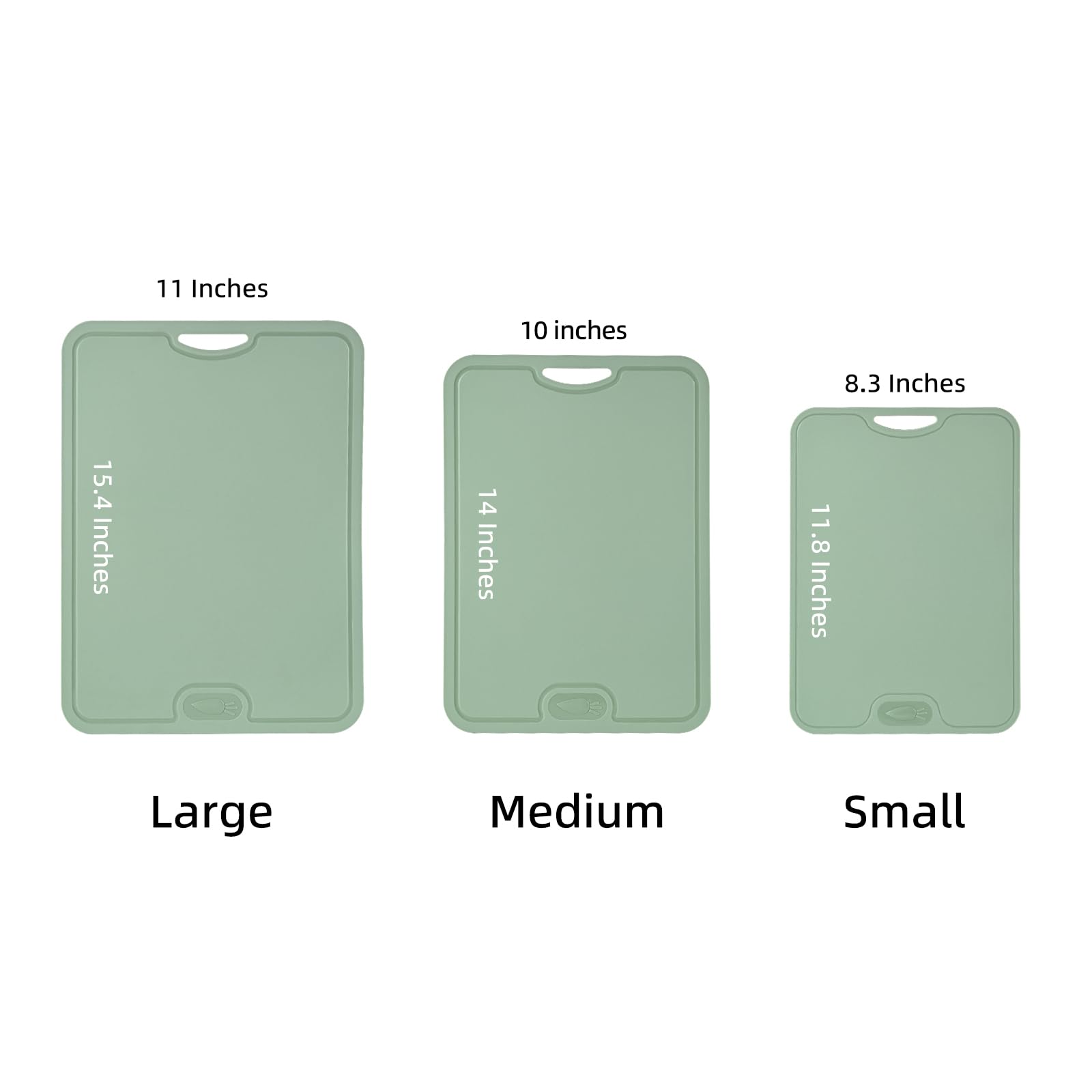 JOYZAN TPU cutting boards space-saving design suits camping or RV kitchens